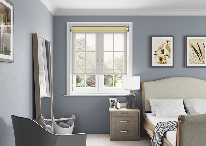 Rimini (Blackout), Sand & Texen Truffle - Double Roller Blind - Image 6